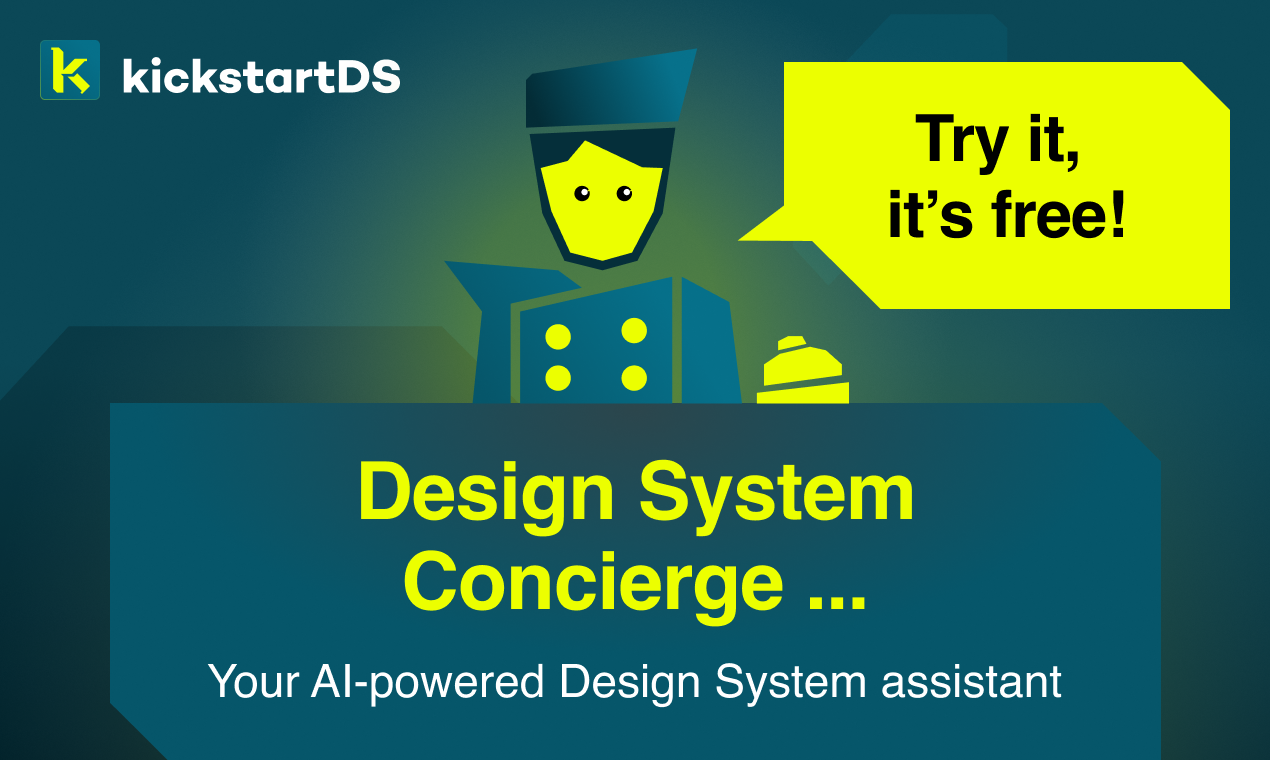 Launching the Design System Concierge // kickstartDS