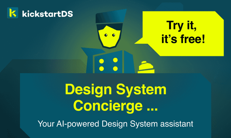 Launching the Design System Concierge // kickstartDS